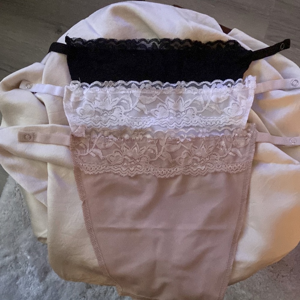 Cami Secret. Set of 3, attach to your bra.